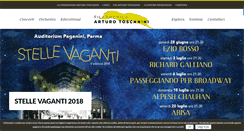 Desktop Screenshot of fondazionetoscanini.it